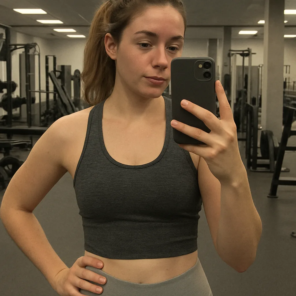 Casual selfie before