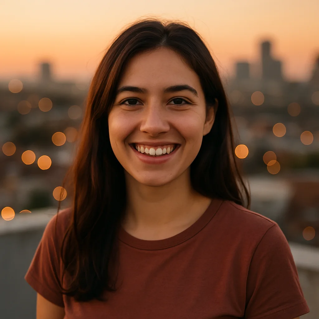 Sunset profile photo