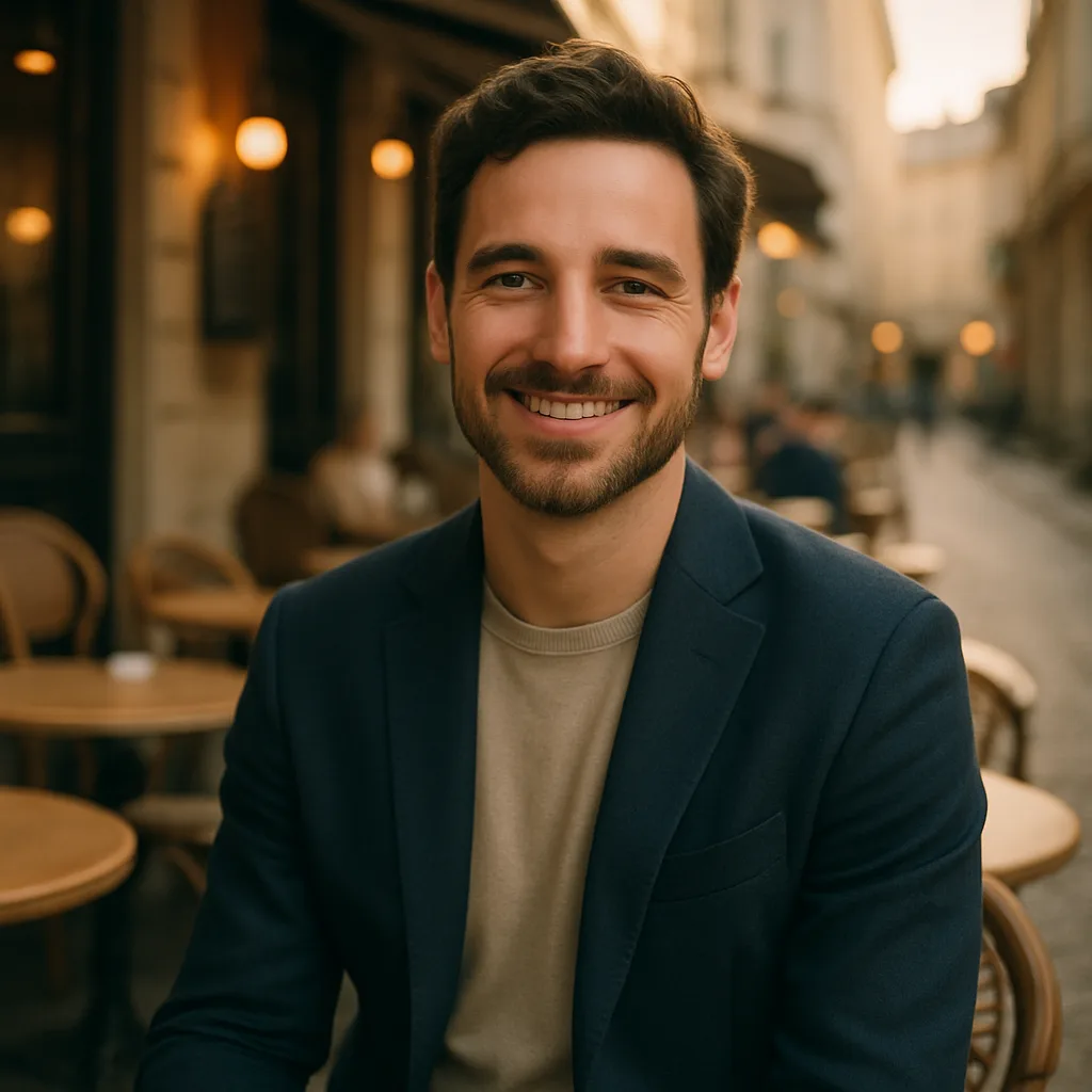 AI dating photo example