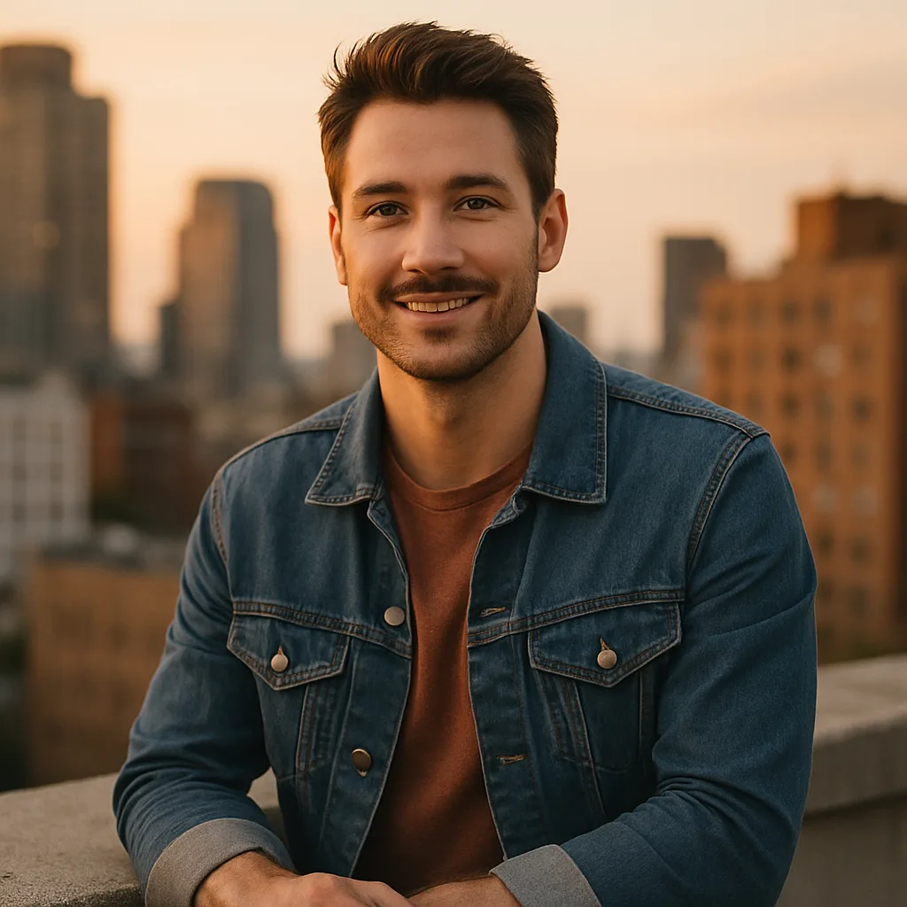 AI dating photo example
